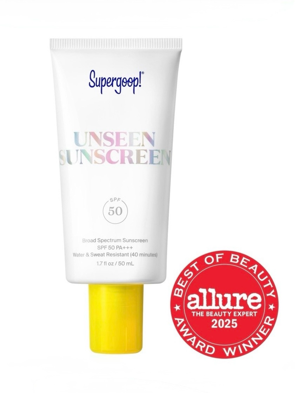 Supergoop Unseen Sunscreen SPF 50 1.7oz - New & Authentic